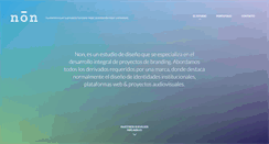 Desktop Screenshot of non.cl